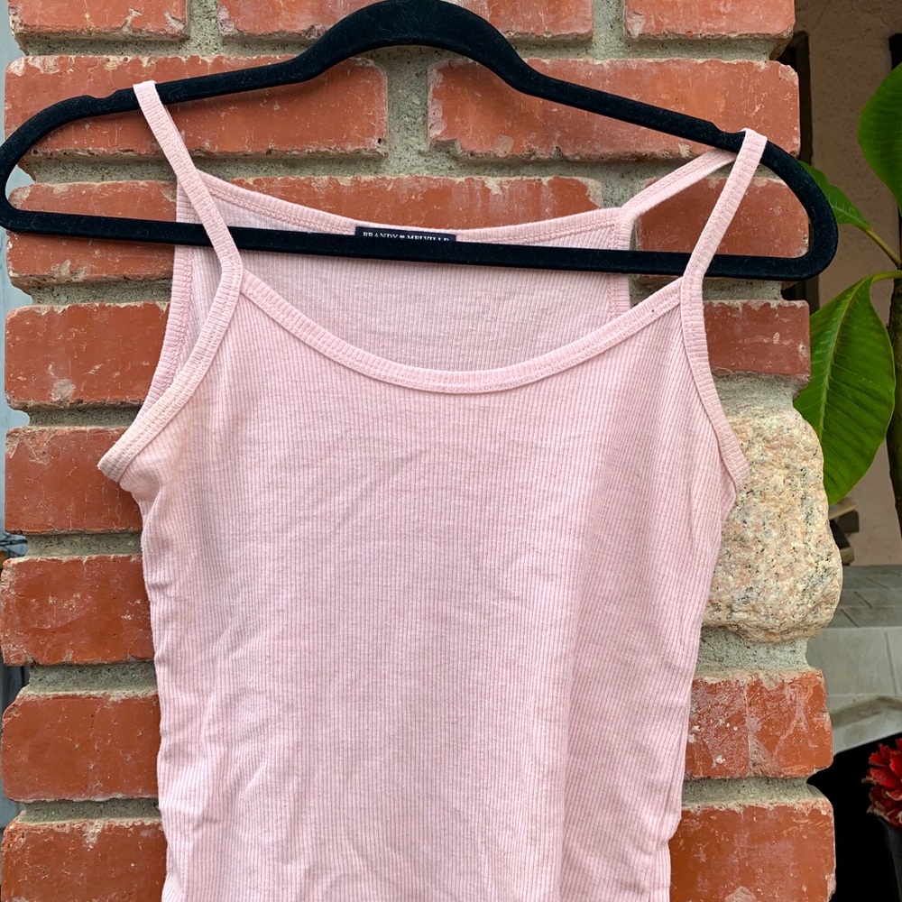 Brandy Melville Pink Crop Top
